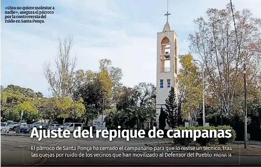 AJUSTE DEL REPIQUE DE CAMPANAS