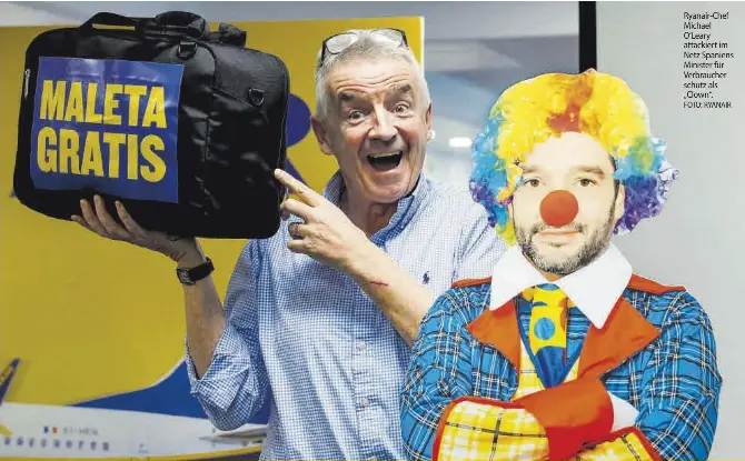 DER GROßE RYANAIR-ZIRKUS