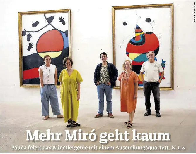 MEHR MIRÓ GEHT KAUM