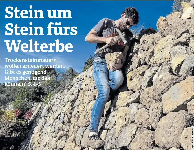 STEIN UM STEIN FÜRS WELTERBE