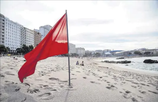 LAS CARABELAS Y LAS MEDUSAS CIERRAN LAS PLAYAS