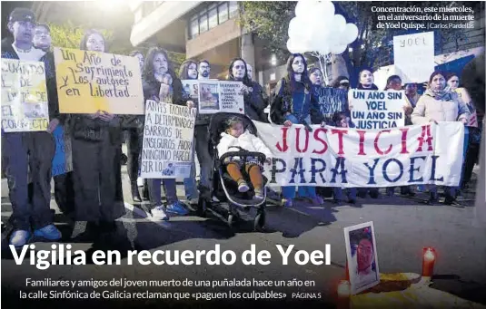 VIGILIA EN RECUERDO DE YOEL