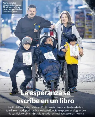 LA ESPERANZA SE ESCRIBE EN UN LIBRO