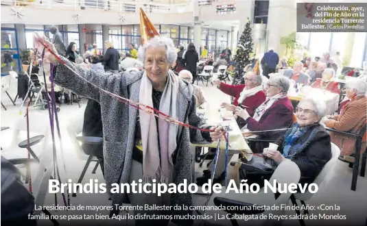 BRINDIS ANTICIPADO DE AÑO NUEVO