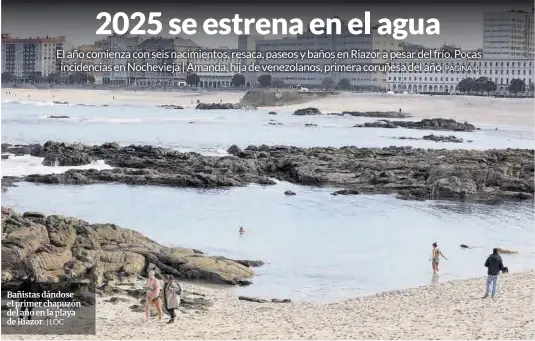 2025 SE ESTRENA EN EL AGUA