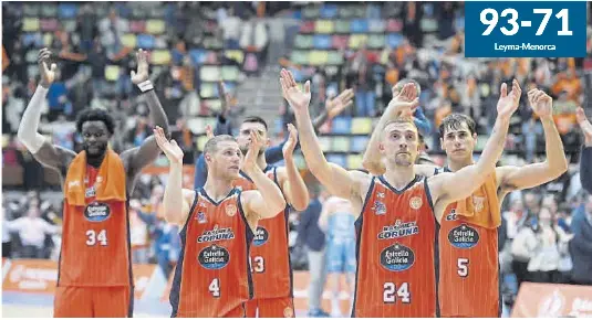 GOLPE DE AUTORIDAD HACIA LA ‘FINAL FOUR’