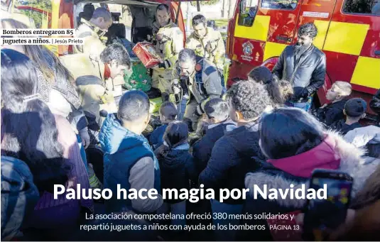 PALUSO HACE MAGIA POR NAVIDAD