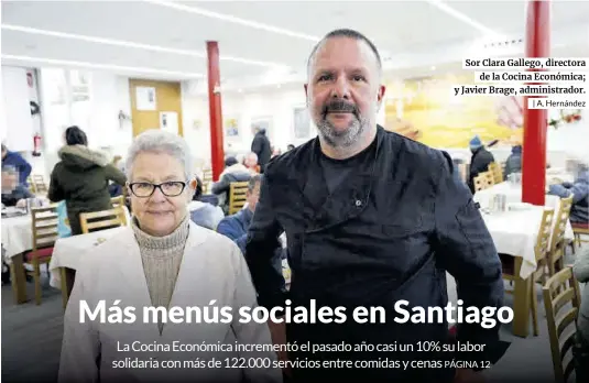 MÁS MENÚS SOCIALES EN SANTIAGO