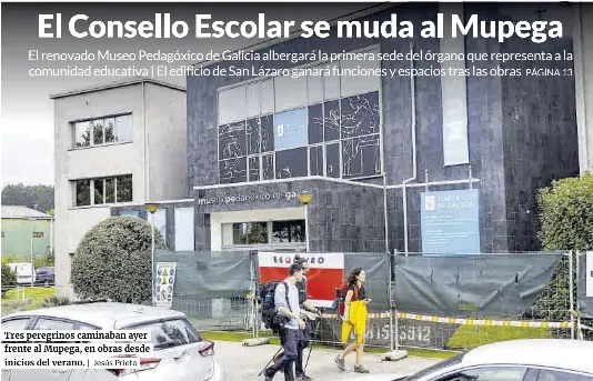 EL CONSELLO ESCOLAR SE MUDA AL MUPEGA