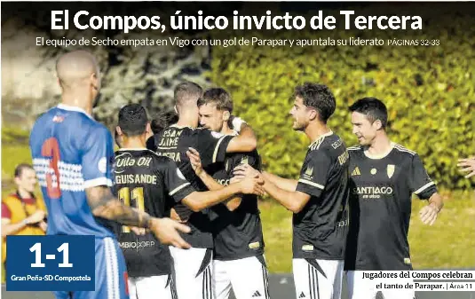 EL COMPOS, ÚNICO INVICTO DE TERCERA