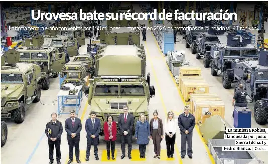 UROVESA BATE SU RÉCORD DE FACTURACIÓN