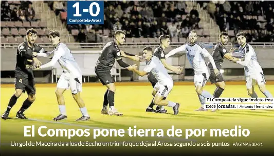 EL COMPOS PONE TIERRA DE POR MEDIO