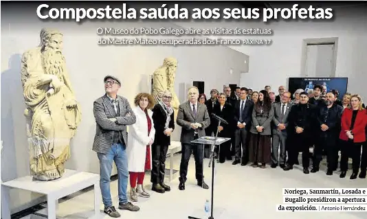 COMPOSTELA SAÚDA AOS SEUS PROFETAS