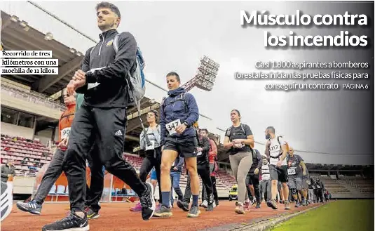 MÚSCULO CONTRA LOS INCENDIOS