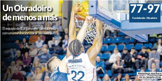 UN OBRADOIRO DE MENOS A MÁS