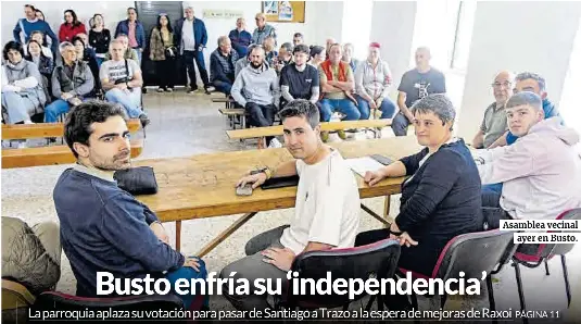 BUSTO ENFRÍA SU ‘INDEPENDENCIA’