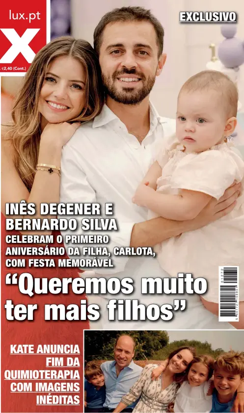 “QUEREMOS MUITO TER MAIS FILHOS”