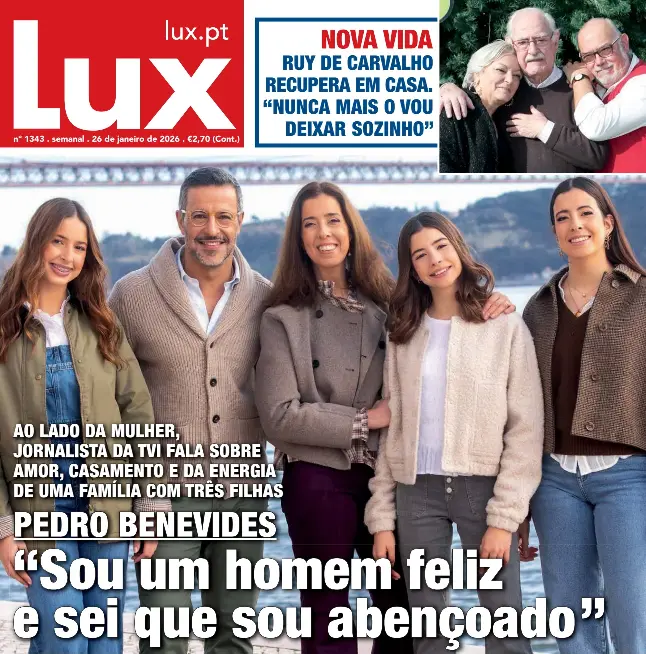 “SOU UM HOMEM FELIZ E SEI QUE SOU ABENÇOADO ”