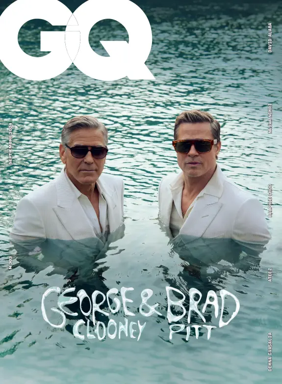 GEORGE & BRAD CLOONEY PITT