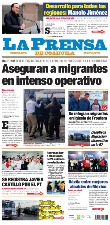 La Prensa de Coahuila - 8 Jan 2024