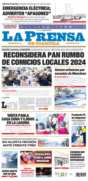 La Prensa de Coahuila - 14 Jan 2024