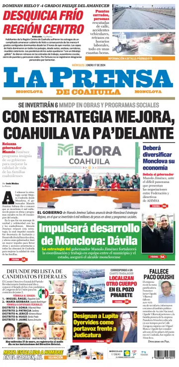 La Prensa de Coahuila - 17 Jan 2024