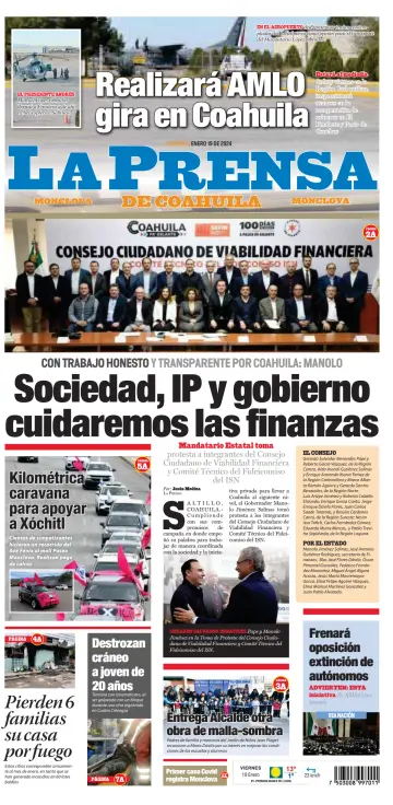 La Prensa de Coahuila - 19 Jan 2024