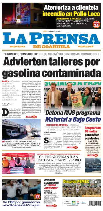 La Prensa de Coahuila - 26 Feb 2024