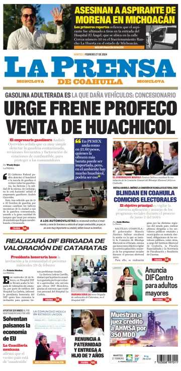 La Prensa de Coahuila - 27 Feb 2024
