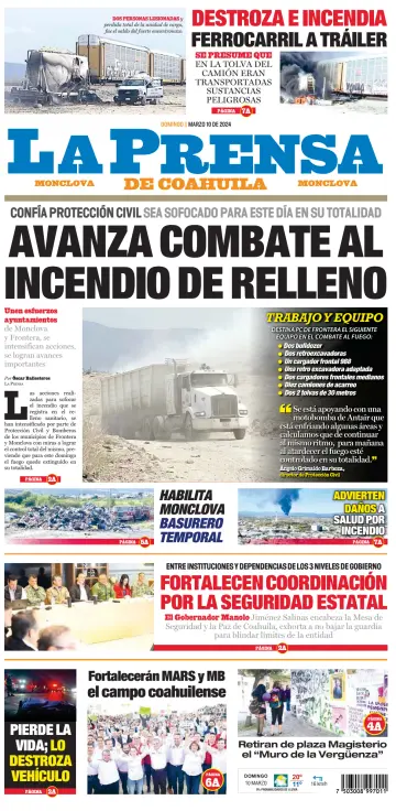 La Prensa de Coahuila - 10 Mar 2024