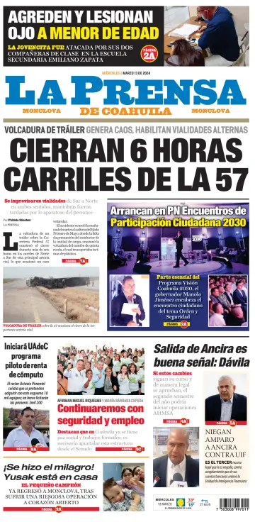 La Prensa de Coahuila - 13 Mar 2024