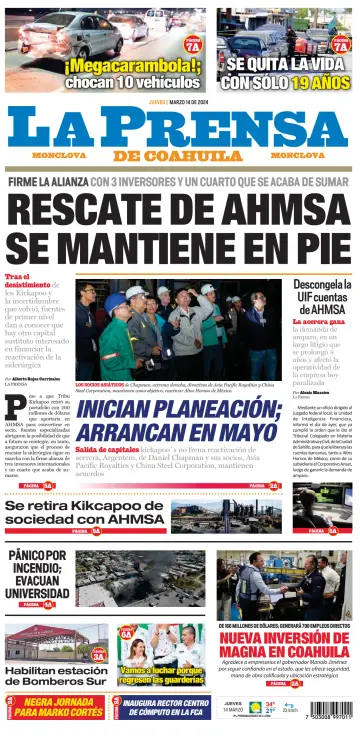 La Prensa de Coahuila - 14 Mar 2024