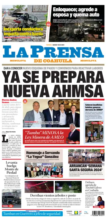 La Prensa de Coahuila - 15 Mar 2024