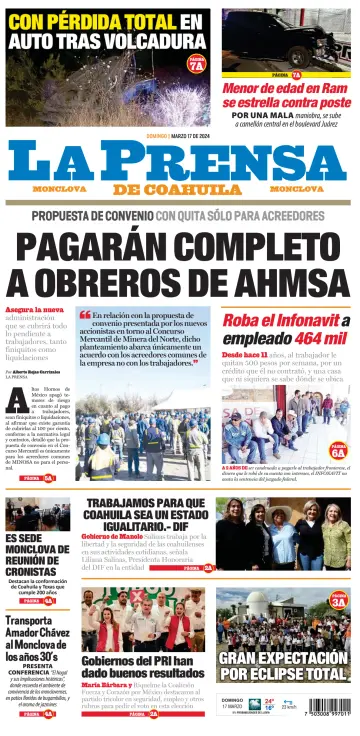 La Prensa de Coahuila - 17 Mar 2024
