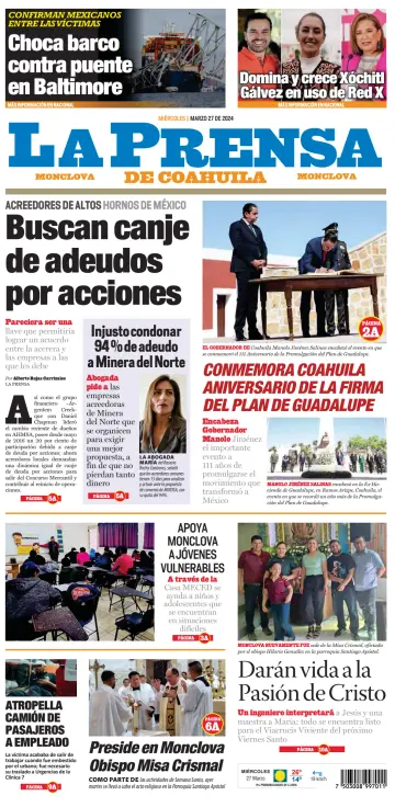 La Prensa de Coahuila - 27 Mar 2024