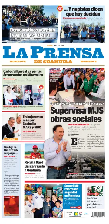 La Prensa de Coahuila - 5 Apr 2024