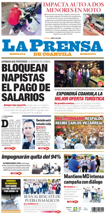 La Prensa de Coahuila - 6 Apr 2024