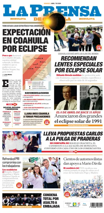 La Prensa de Coahuila - 7 Apr 2024