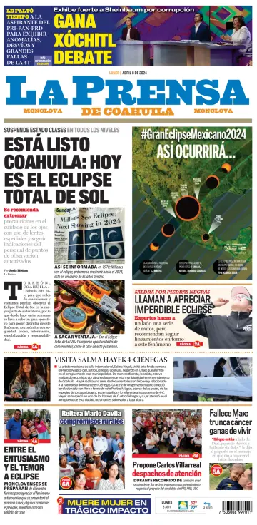 La Prensa de Coahuila - 8 Apr 2024