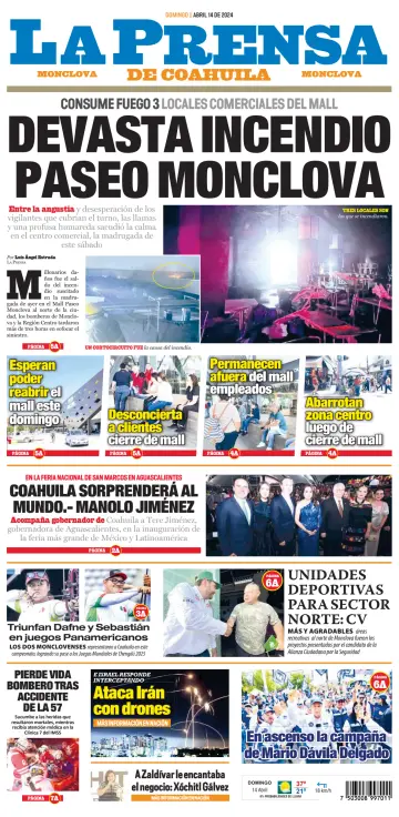La Prensa de Coahuila - 14 Apr 2024