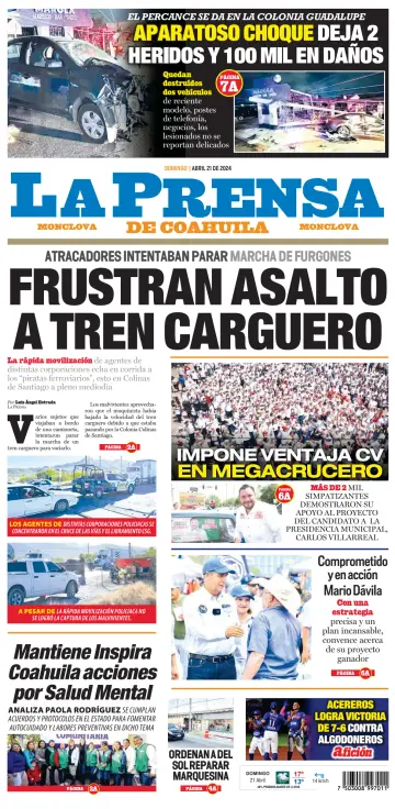 La Prensa de Coahuila - 21 4月 2024