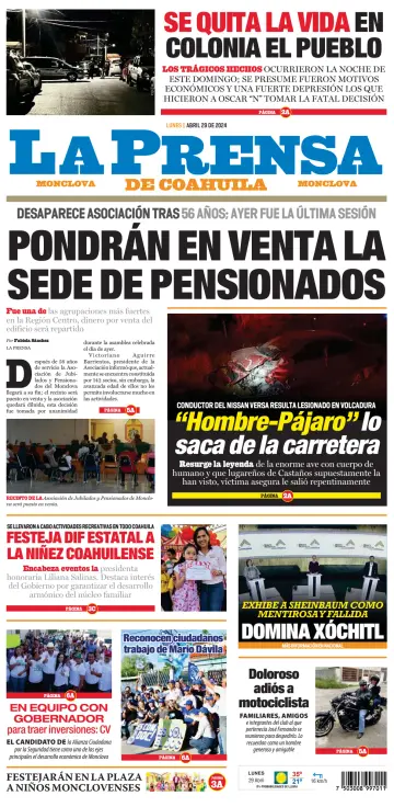 La Prensa de Coahuila - 29 Nis 2024