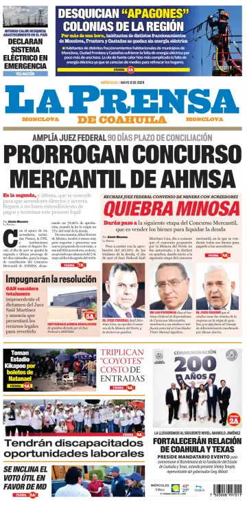 La Prensa de Coahuila - 08 maio 2024