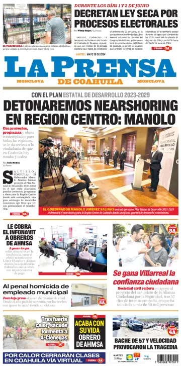 La Prensa de Coahuila - 28 五月 2024