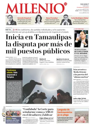 Milenio Tamaulipas - 15 四月 2024