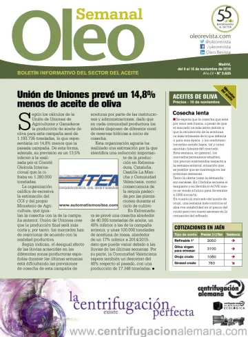 Oleo Boletín - 9 Nov 2016