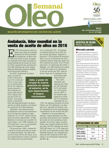 Oleo Boletín - 8 Mar 2017