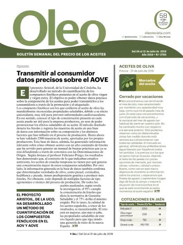 Oleo Boletín - 24 Jul 2019