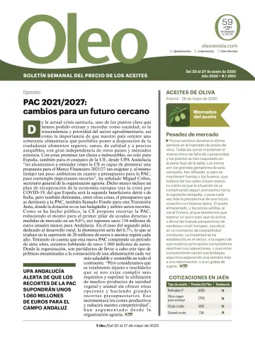 Oleo Boletín - 27 May 2020