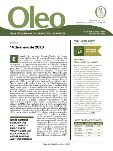 Oleo Boletín - 20 Jul 2022